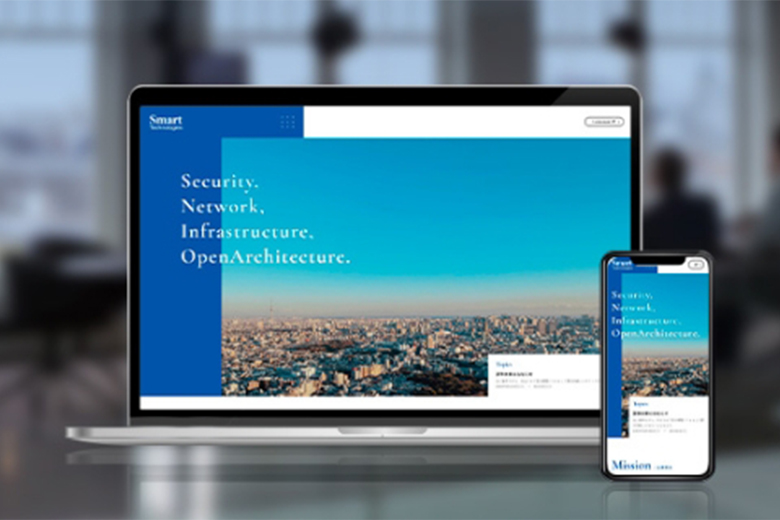 Smart Technologies 株式会社スマートテクノロジーズ 新規サイト制作（立ち上げ）